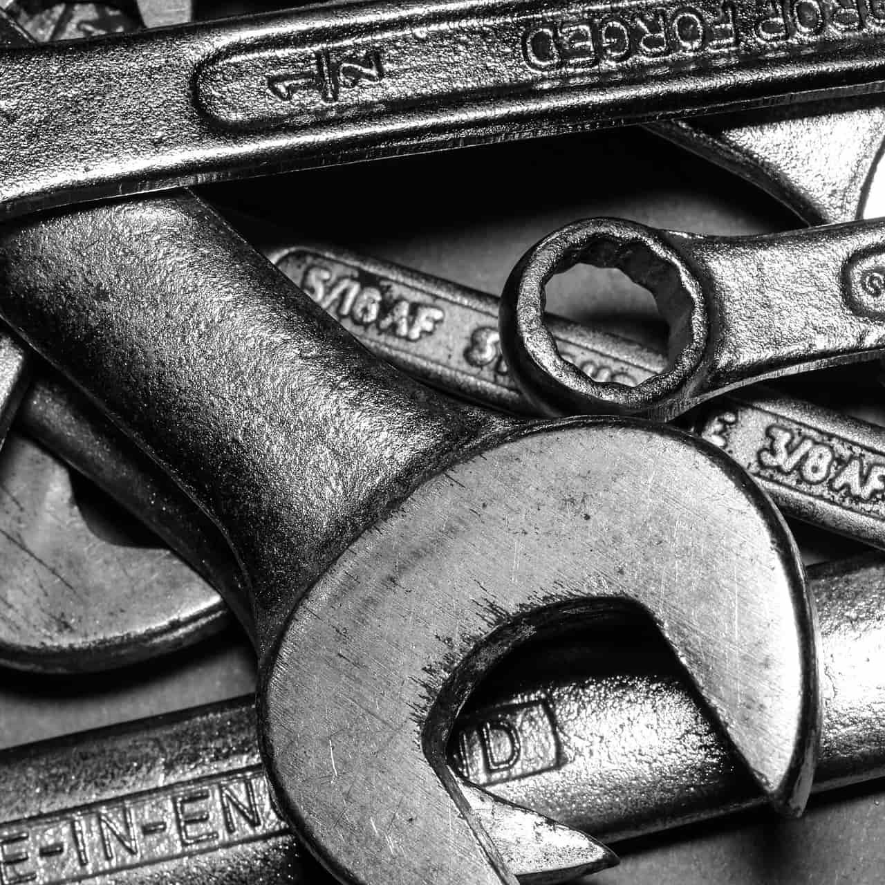 Jeu de clés métriques plates et à œil pour bricolage - MenStuffs