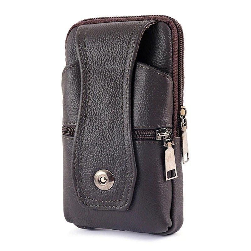 Sacoche vintage pu cafe