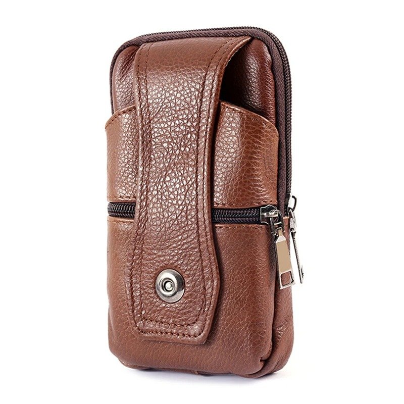 Sacoche vintage pu marron clair